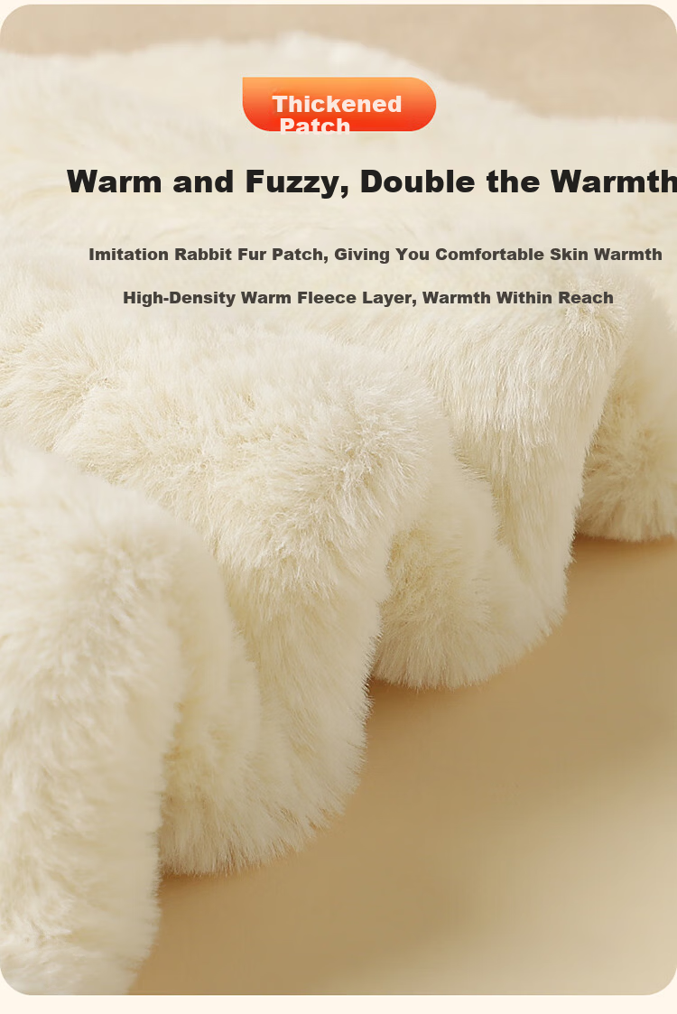 LangSha Men's Thermal Vest Fleece Lined Thickened Lamb Wool Base Layer Autumn Winter Insulated Gilet 5