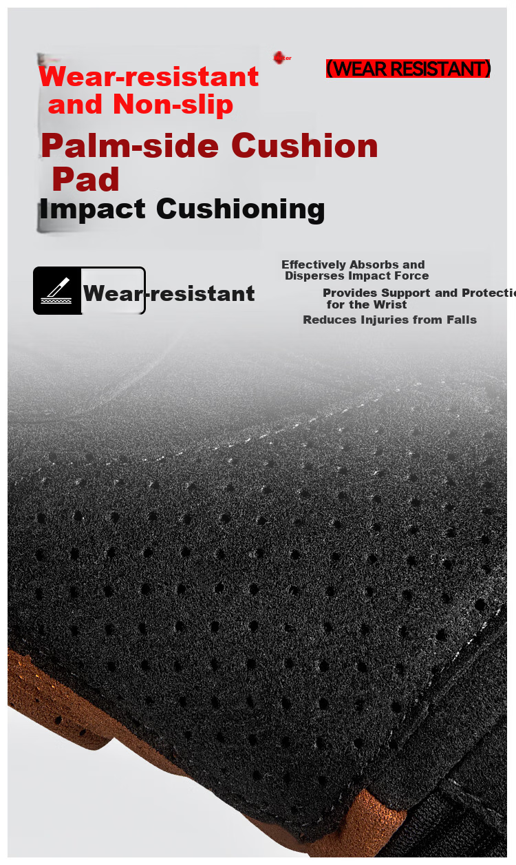 TKNE Summer Motorcycle Gloves, Thin, Anti-Fall, Breathable, Retro, All-Season Protective Riding Gear, Knight Equipment, Brown, XL 6