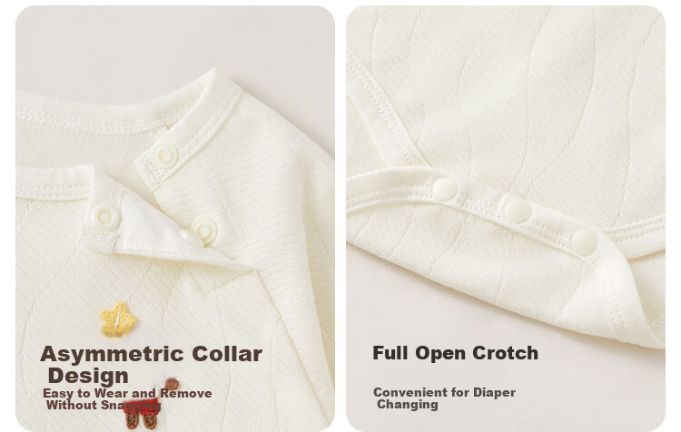 Weishi Muni Baby Romper Spring and Autumn Long Sleeve Infant One-piece Bodysuit Triangle Jumpsuit 7