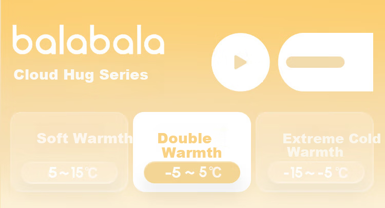 BALABALA Kids' Thermal Underwear Boys Girls Pajamas Warm Clothing Children's Wear 2025 Autumn Winter Long Sleeve T-shirt 209425169201 1