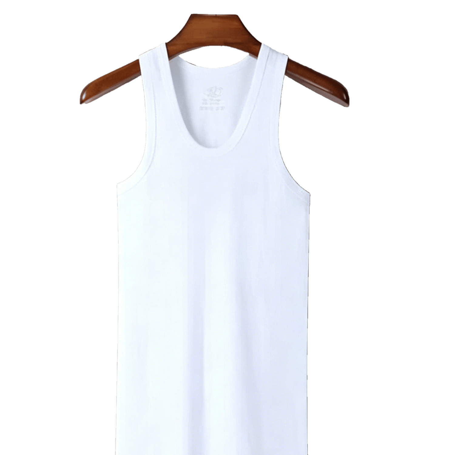 LangSha Pure Cotton Tank Top for Men, Summer Lightweight Sleeveless Casual Sports Sweat-Wicking Breathable Undershirt