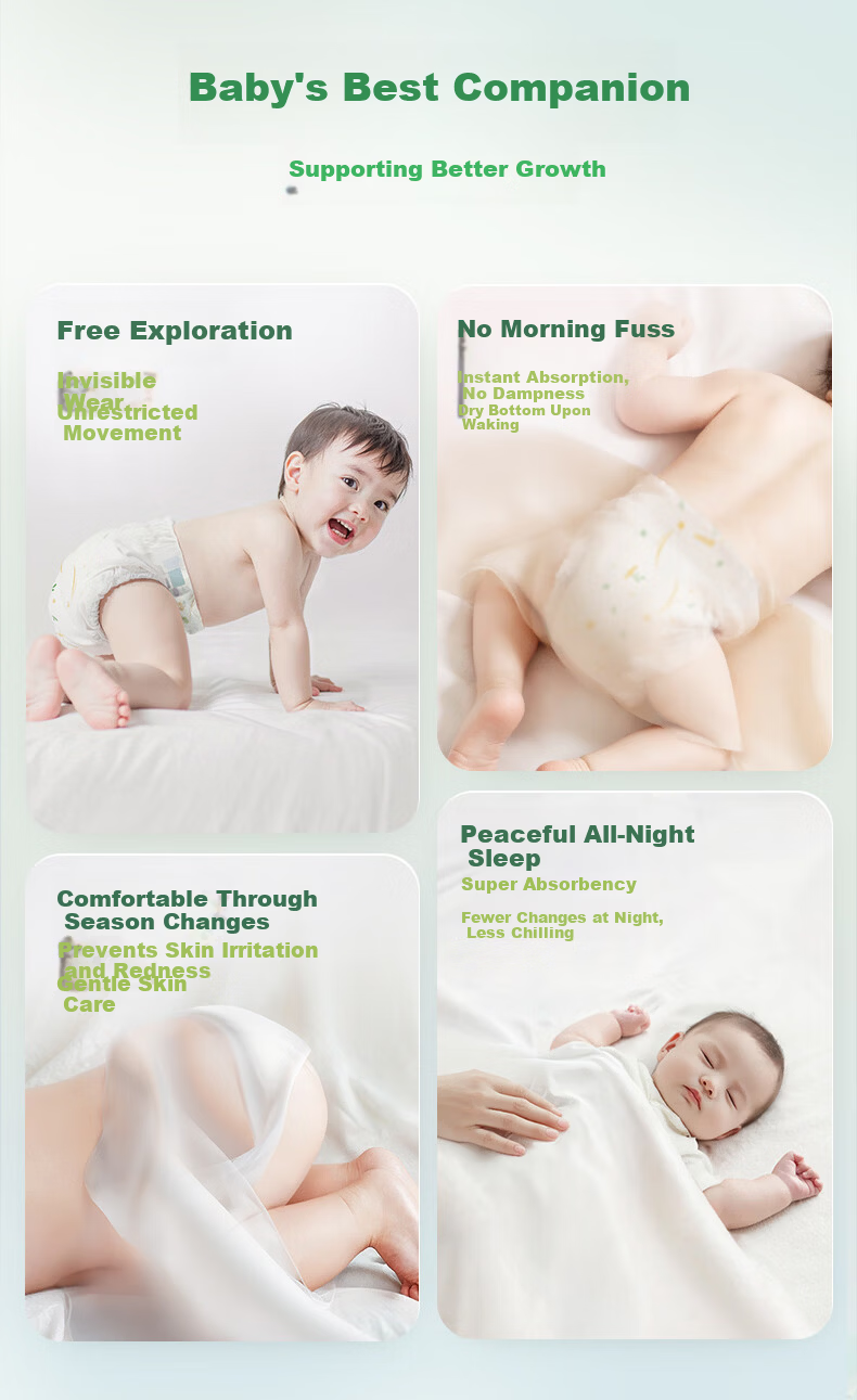 GOO.N Breathable Diapers M3 Pack (6-11kg) Summer Lightweight Baby Diaper Trial Pack 6