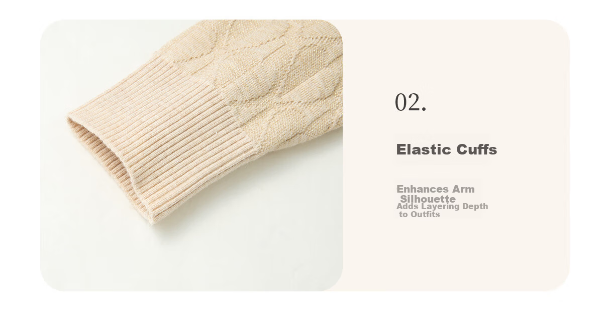 Yuzhaolin Mom Elegant Two-Piece Knit Sweater 2025 Autumn Winter Middle-Aged Women's Base Shirt Y53Z143 4
