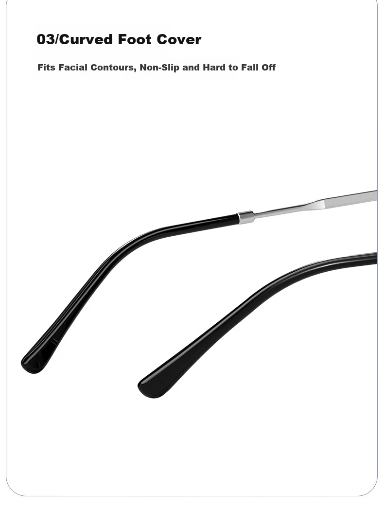 CAPONI Pure Titanium Polarized Sunglasses for Men And Women, Outdoor Driving Glasses, Fashionable UV Protection And Sun Protection Eyewear 12