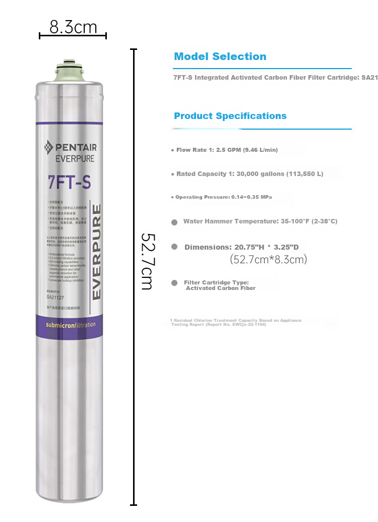 Everpure 7FT-S Main Water Filter Cartridge 9