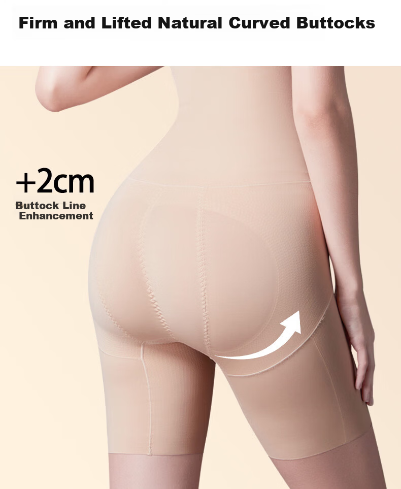 Tingmei Black Bandage Shaping Bodysuit Strong Abdomen Control Hip Lift One-Piece Waist Slimming Body Shaper Skin Care 12