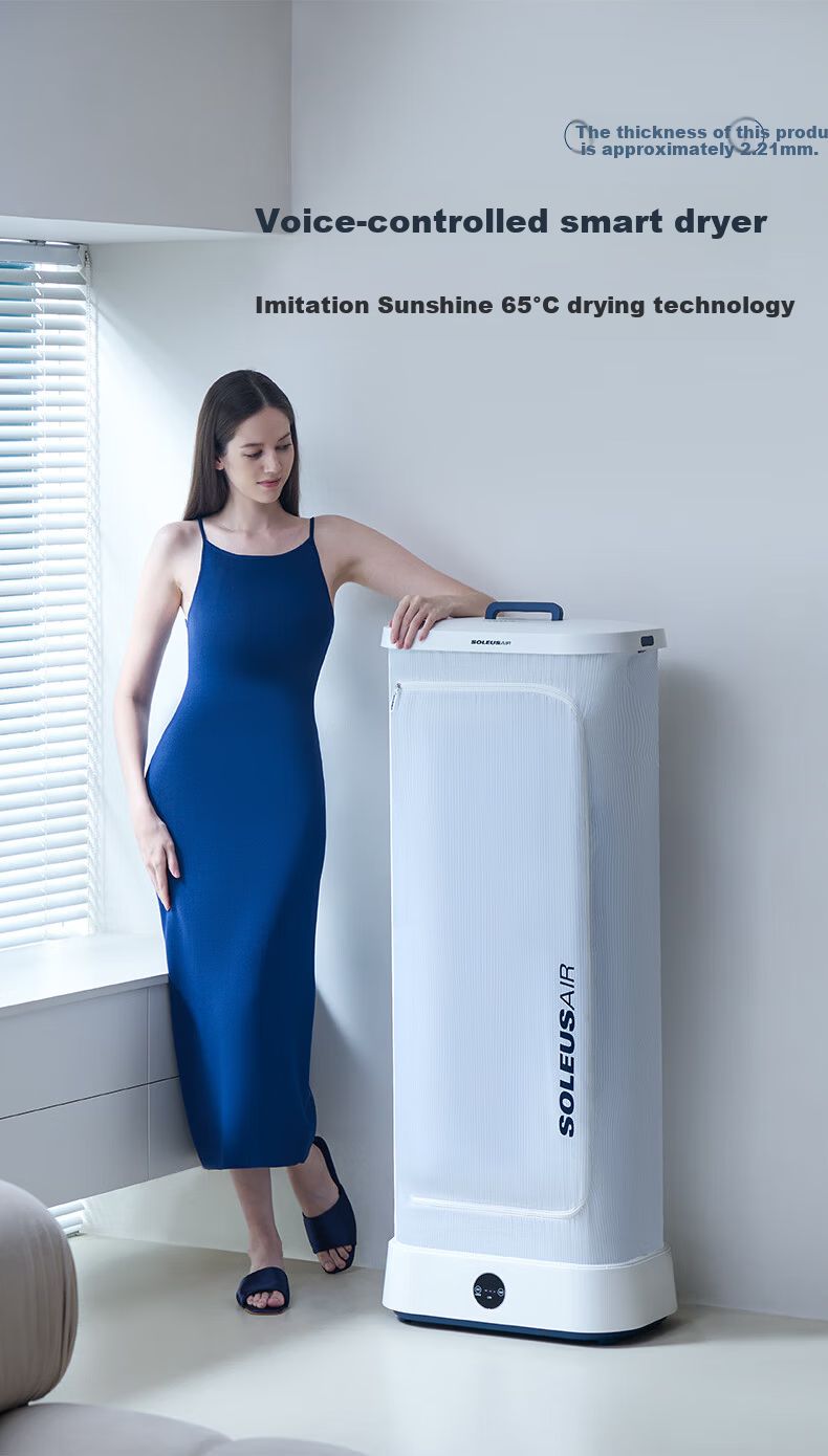 SOLEUSAIR Portable Mini Foldable Travel Dryer Dandling Box Baby Clothes Underwear Dehydration Sterilizer Garment Care Machine 1