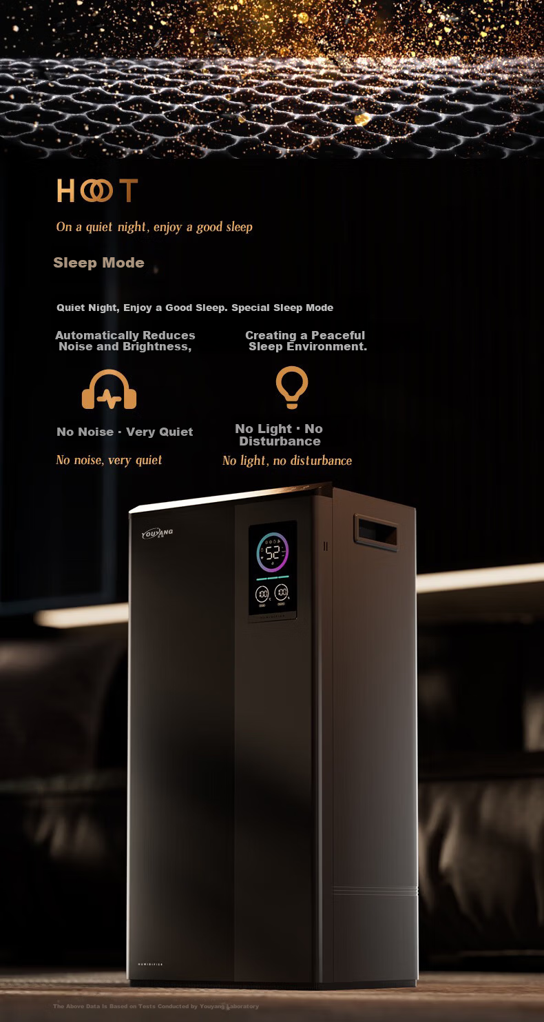 Youyang Hot Mist Humidifier Steam Floor-standing Home Bedroom Living Room Baby Office 100°C Sterilization Purification Top-fill Smart Constant Humidity Large Capacity Air Humidifier J100 18