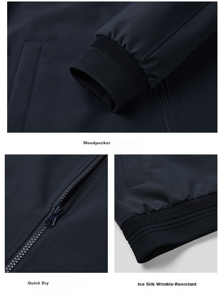 HLA Hailan Home Men's Jacket 26 Light Business Classic Series Three-Proof Embroidered Spring Coat 10