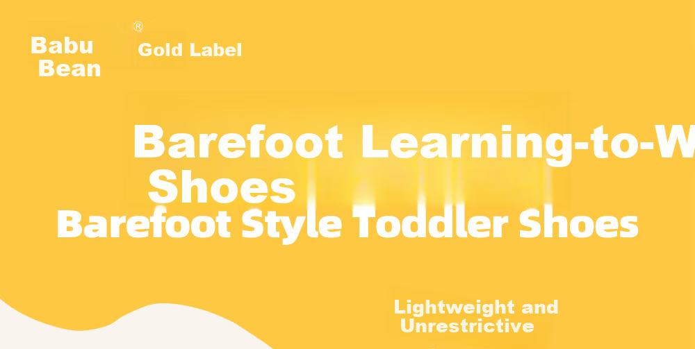 BOBDOG Kids Gold Label Barefoot Baby First Walking Shoes Non-slip Soft Sole Breathable Thin Sole Red Size 22 1