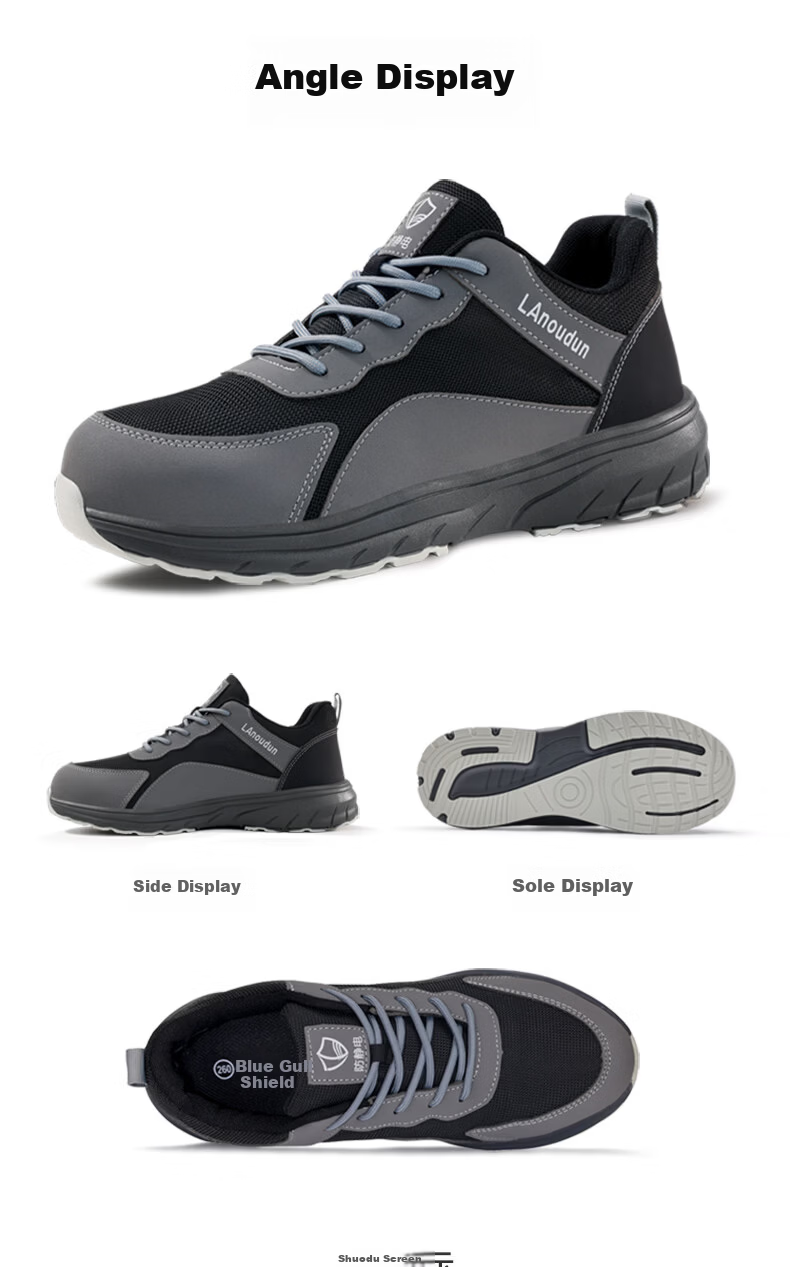 BlueOwl Shield Anti-Static Shoes Unisex Gas Station Summer Breathable Lightweight Non-Slip Durable Safety Work Shoes D289TBA Size 38 15