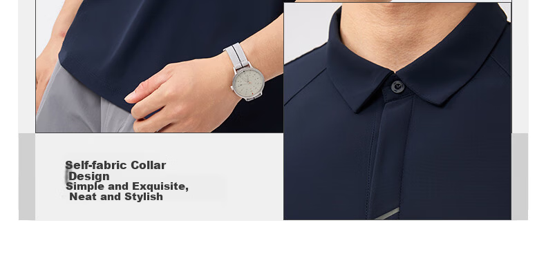 361° Men's Short Sleeve Polo Shirt Spring Summer Sports Casual Sun Protection Cooling Top 652624104-5 13