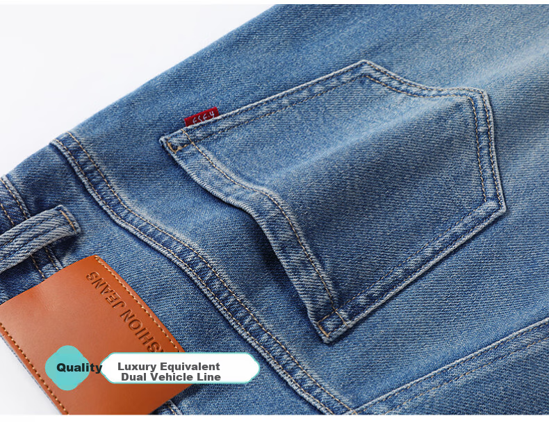 ESE-Y Deconstructed Wide-Leg Pants Women Spring 2026 New Lyocell Cotton Slim High-Waist Straight Denim Jeans Denim Blue 30 14