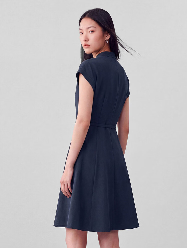 G2000 Women's 2026 Spring Summer Comfortable Durable Dress with Belt Easy Care Mall Same Style 15