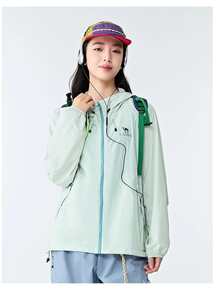CAMEL Dilireba Same Style Original Yarn Sun Protection Jacket 2026 Spring Summer New Cool Heat-Shielding UV Protection Coat 28