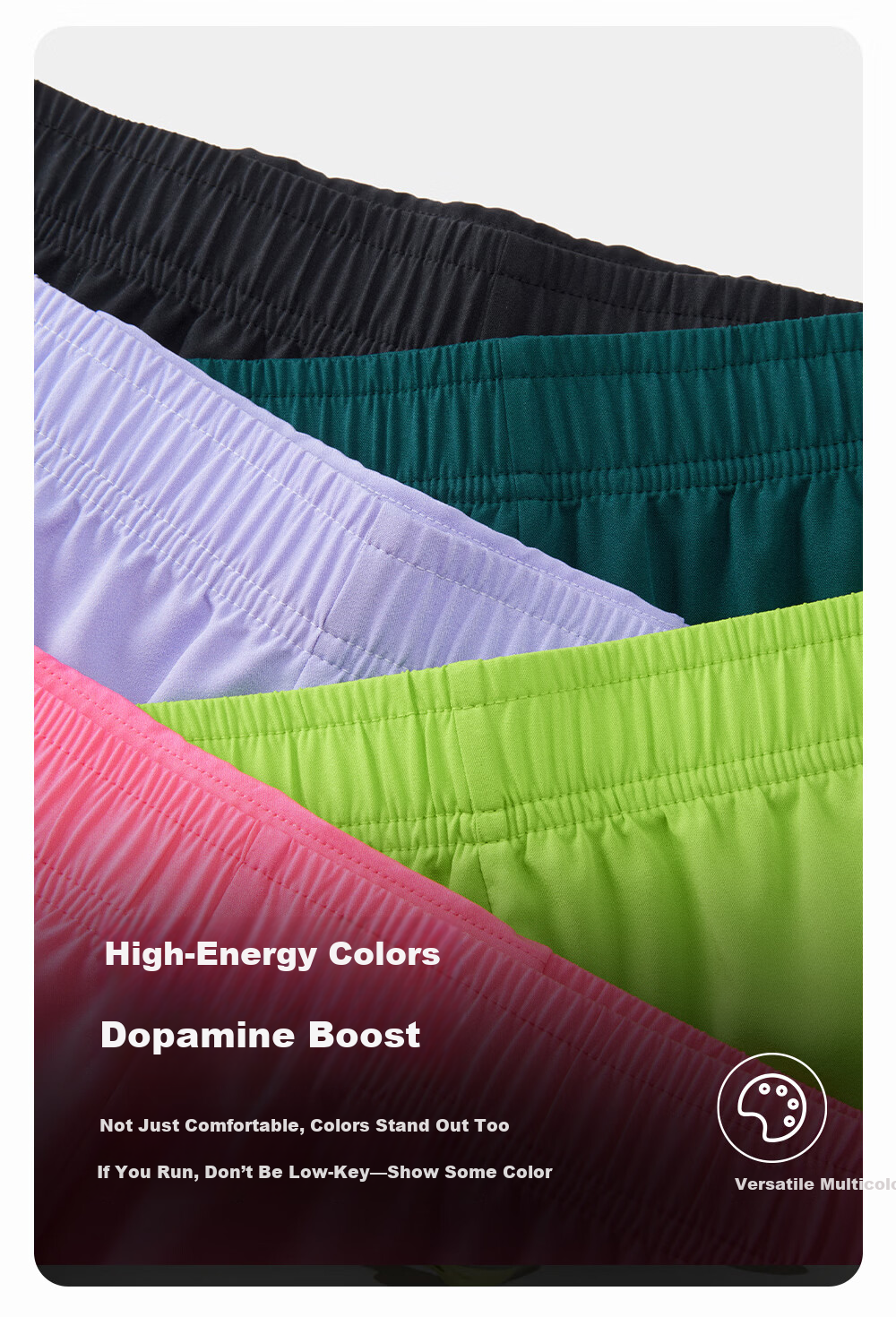 Bmai Marathon Racing Running Sports 2-Minute Men's and Women's Quick-Dry Lightweight Comfortable Anti-Chafing Shorts V2 Men 6