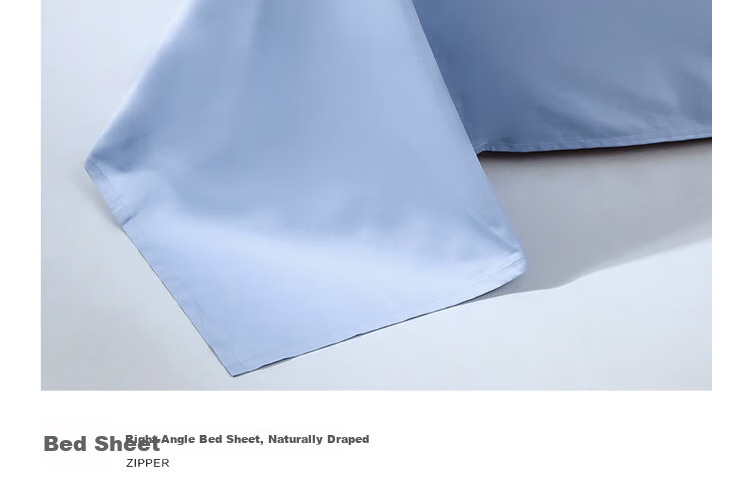 FUANNA Cotton Bedding Set with 60-Count Long-Staple Cotton, Embroidered Duvet Cover And Bed Sheet Set, 203*229cm 9