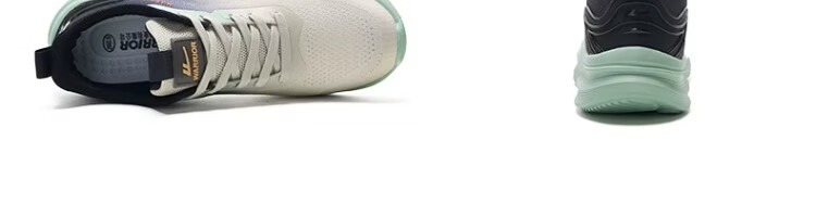Warrior Women's Sports Shoes 2026 Summer New Soft Sole Breathable Mesh Lightweight Running Shoes 5401 White Size 38 36