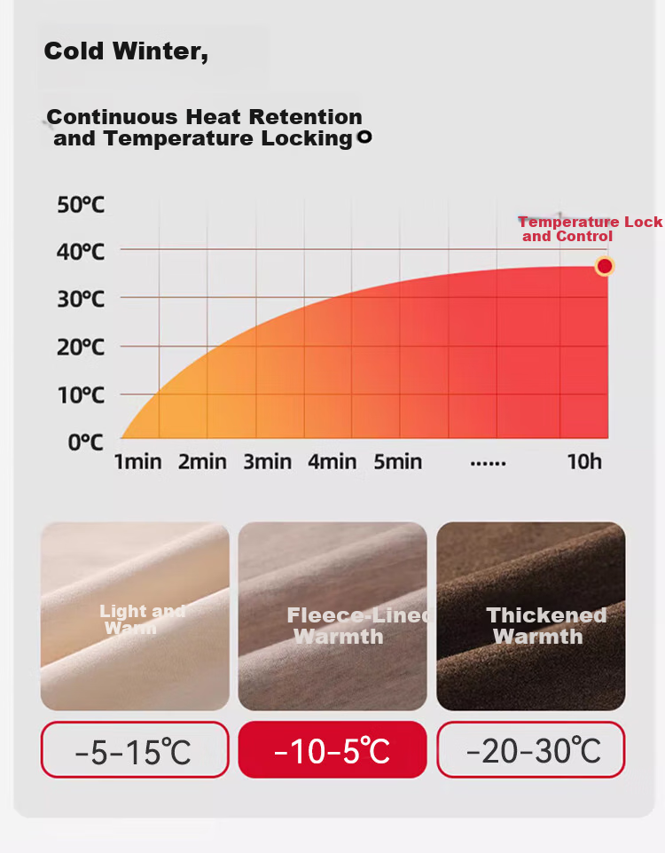 MiiOW New Thermal Velvet Chest Pad Women's Warm Vest with Cashmere and Silk Underwear Black L 6