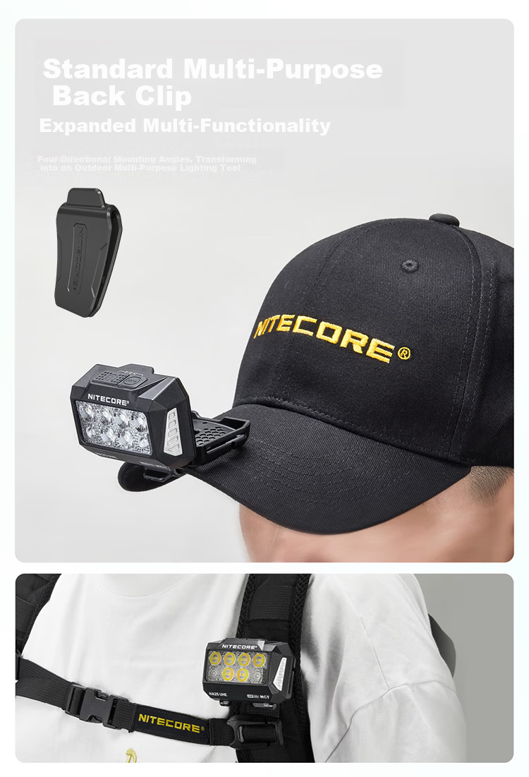 NITECORE HA25 UHE Outdoor Headlamp Multi-Color Temperature Lightweight Portable Hiking Mountaineering Night Running Light 7