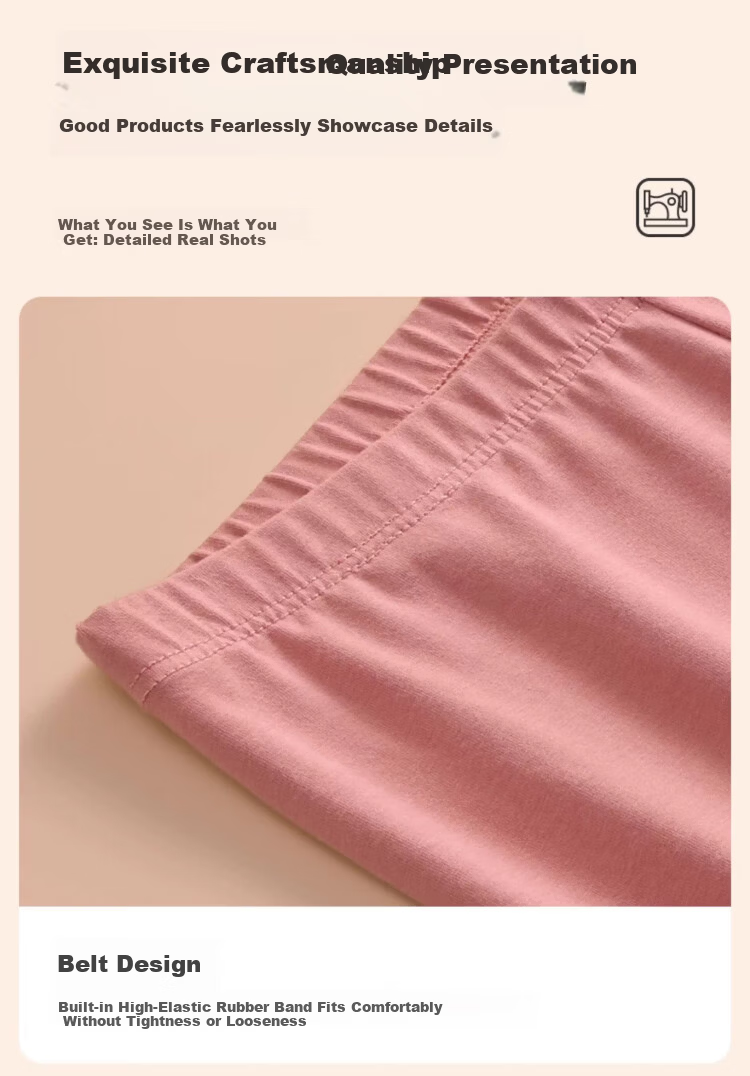 LangSha Women's Thermal Pants Pure Cotton Autumn Winter 10A Antibacterial Mite-Resistant Inner Wear Leggings Cotton Thread Cotton Wool Pants Thermal Underwear 13