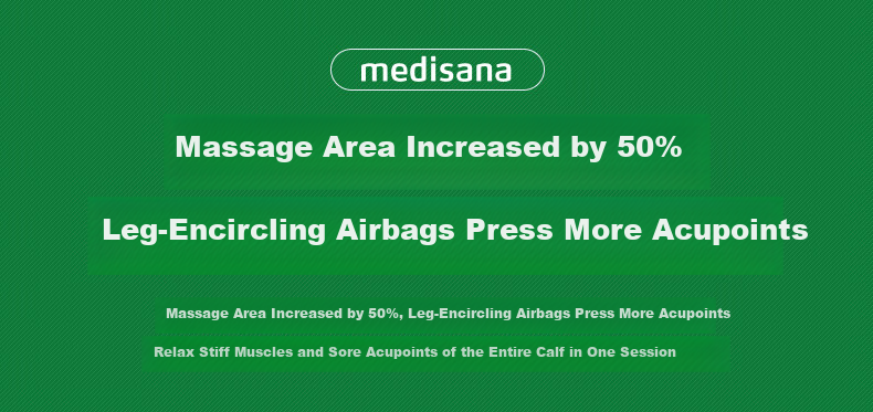 MEDISANA German Knee Heating Pad Warm Joint Knee Brace Leg Massager Thigh and Calf Massager Fully Automatic Kneading Meridian Relaxation Practical Birthday Gift for Women 13