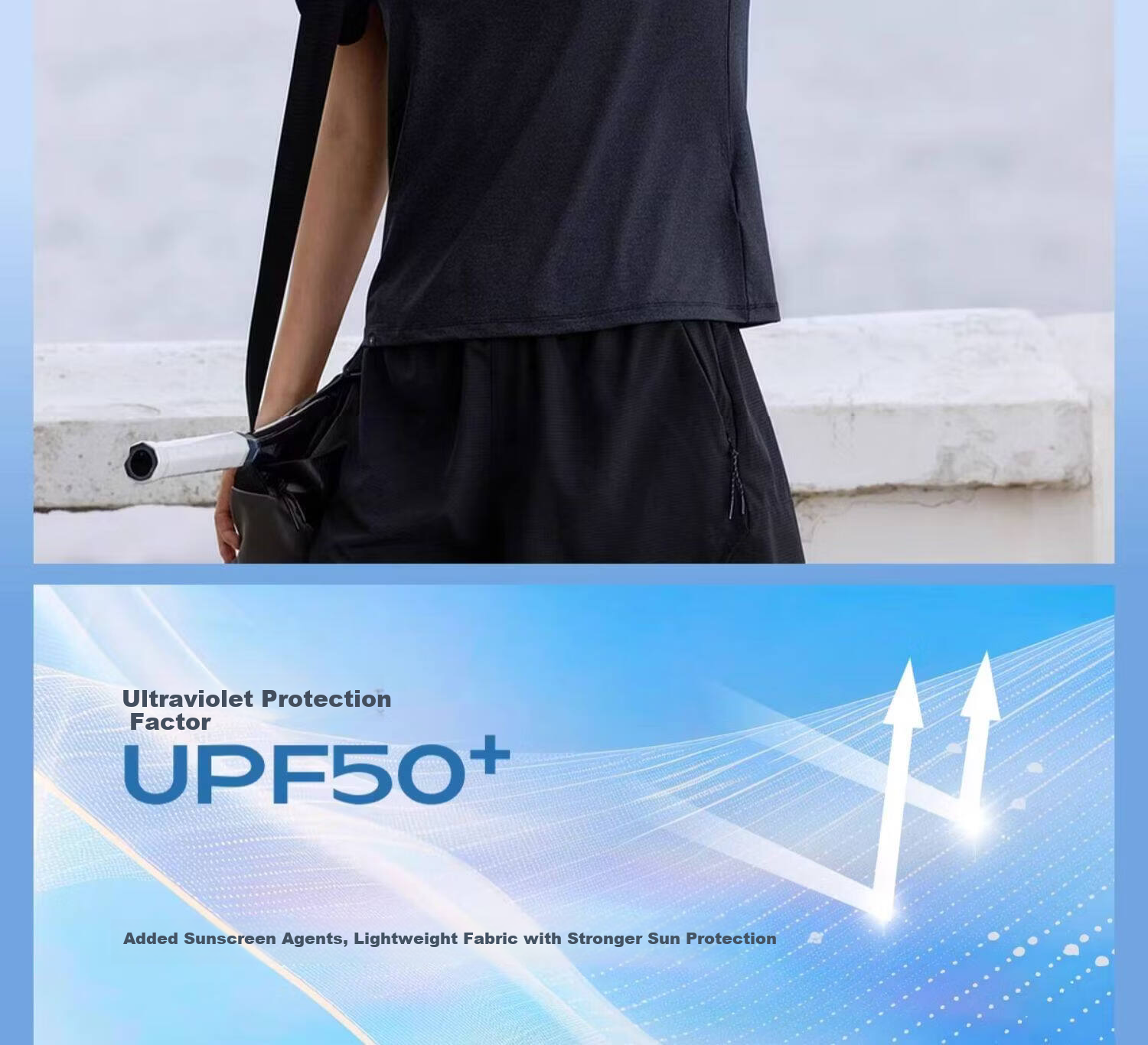 TOREAD Short Sleeve T-Shirt Lightweight Cooling Outdoor Sports Commuting UPF50+ Sun Protection High Elasticity Half Sleeve Beige Women XL 3