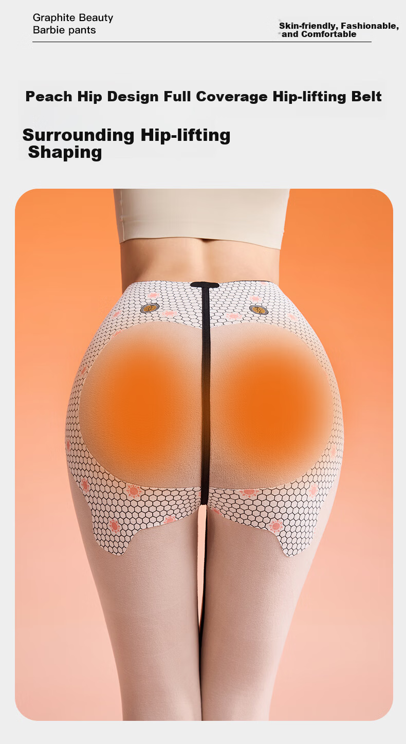 MiiOW Shark Pants [Graphene Thermal] Fleece-Lined Thickened Autumn Winter Leggings Slimming Shaping Warm Palace 2025 New Edition 10