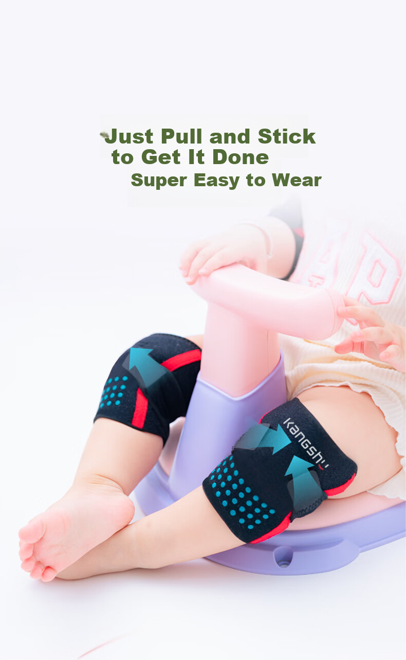 Kangshu Baby Crawling Knee Pads Children's Protective Knee Covers Toddler Walking Fall Prevention Infant Knee Leg Guards Full Set 21