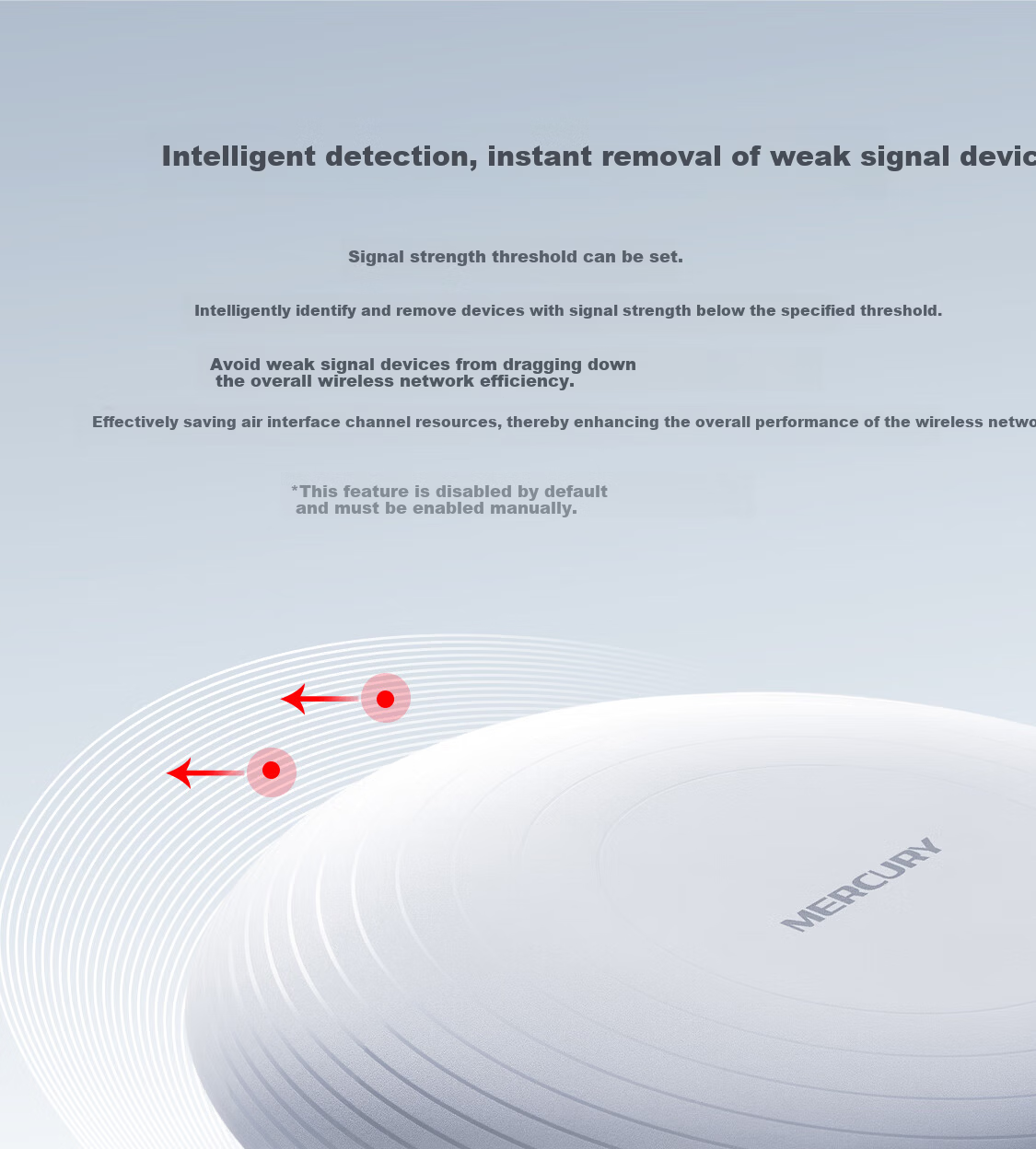 MERCURY Dual-Band Gigabit WiFi 6 Ceiling-Mounted 1500Mbps Wireless Standard PoE Powered Whole-House Coverage WiFi Hotel Enterprise Engineering Network Router MCXAP1500GP 10