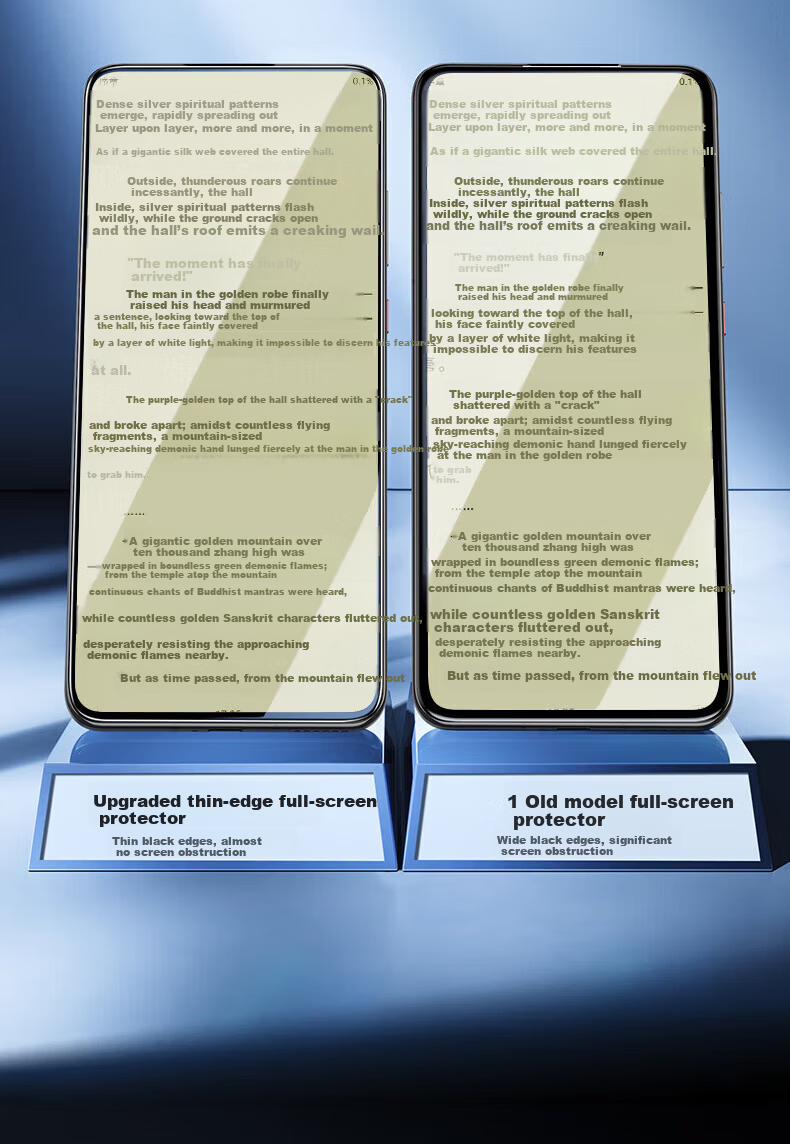 Baozou [2-Pack - Replacement Guaranteed], Tempered Glass Screen Protector for Honor X60i, Full Coverage High Definition Anti-Scratch Fingerprint-Resistant Shatterproof Film for Honor X60i Smartphone 4