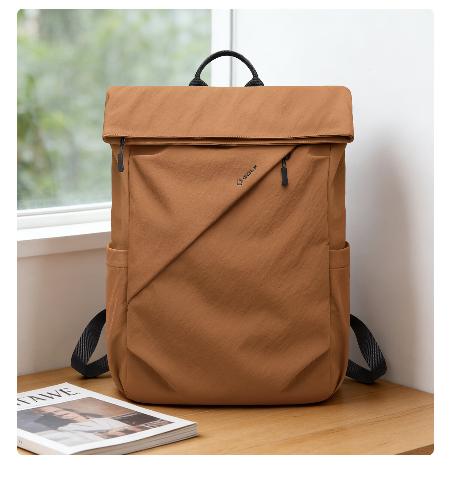 GOLF Lightweight 15.6/16 Inch Laptop Backpack Unisex Travel School Cycling Bag 19