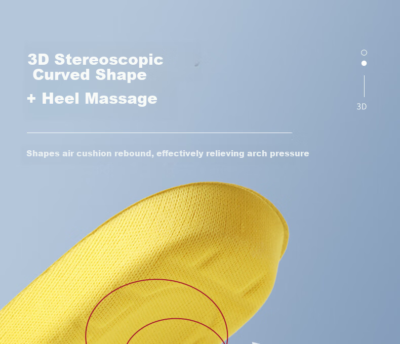 FOOTOPPO Latex Insoles Men Sports Shock Absorption Soft Elastic Thickened Military Training Insoles Women 7