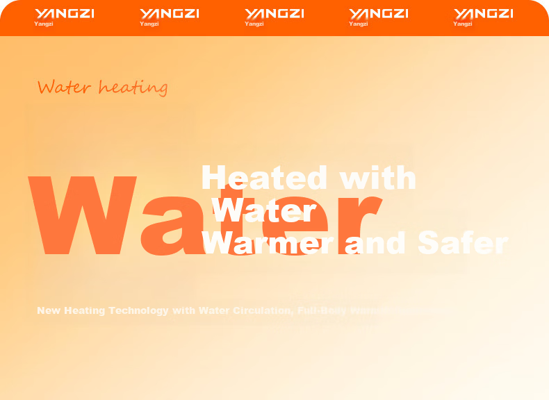 Yangzi High-Temperature Power-Off Safety Single-Person Water Heating Blanket Water Circulation Electric Heating Blanket 0.7*1.5m 19