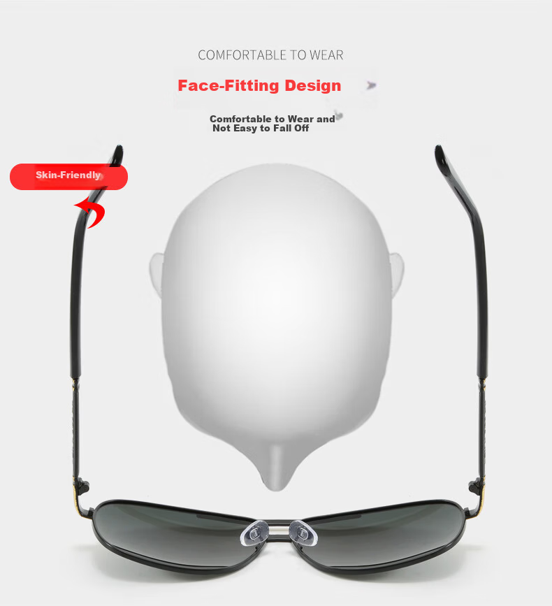 Feidler Polarized Day and Night Sunglasses for Men UV Protection Driving Fishing Glasses 6