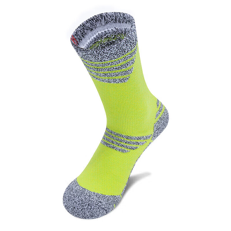 TFO 5th Generation Hiking Socks Comfortable Durable Outdoor Mountaineering Running Socks B2902415 Women's Green M