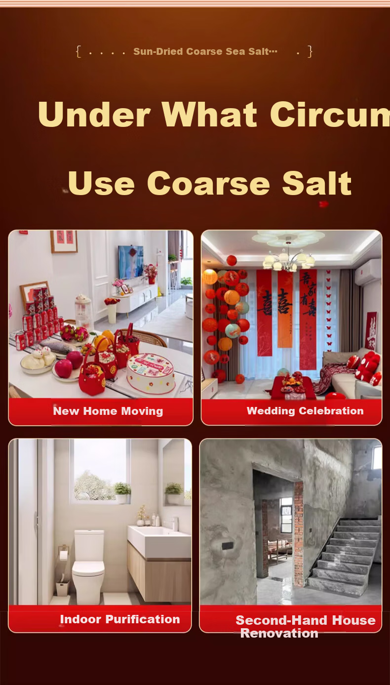 Bin Yue Coarse Salt Large Grain Sea Salt Ornament Himalayan Salt Purification Demagnetization Bowl Decoration Housewarming Wedding Moving Toilet 4