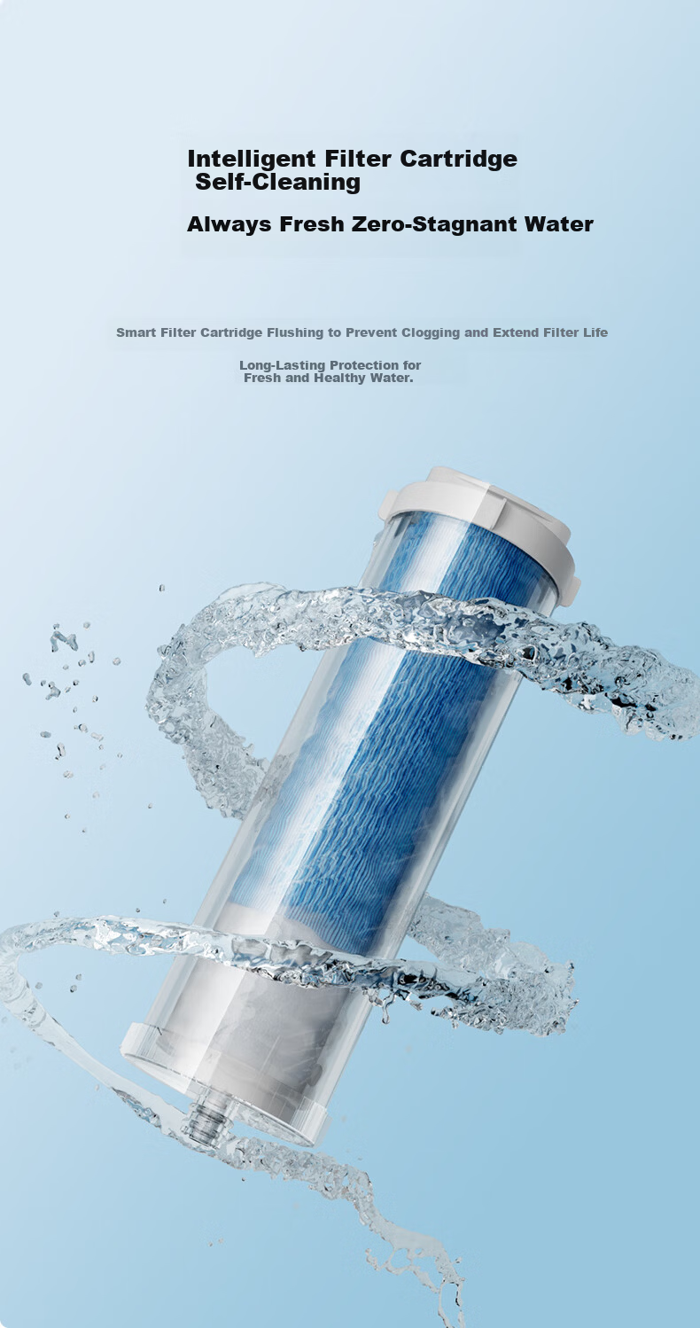 AUX Under-Sink Fresh Water Purifier Household Water Filter 1.66L/min RO Reverse Osmosis Direct Drinking Machine 600G K60 12
