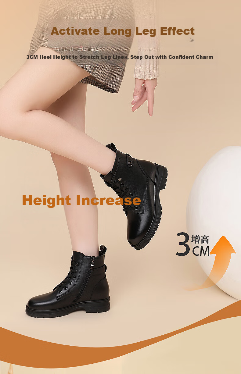 Red Dragonfly High-Top 6-Eyelet Martin Boots Women Fleece-Lined Warm Cotton Short Punk Style Leather Boots WTC434041H 9