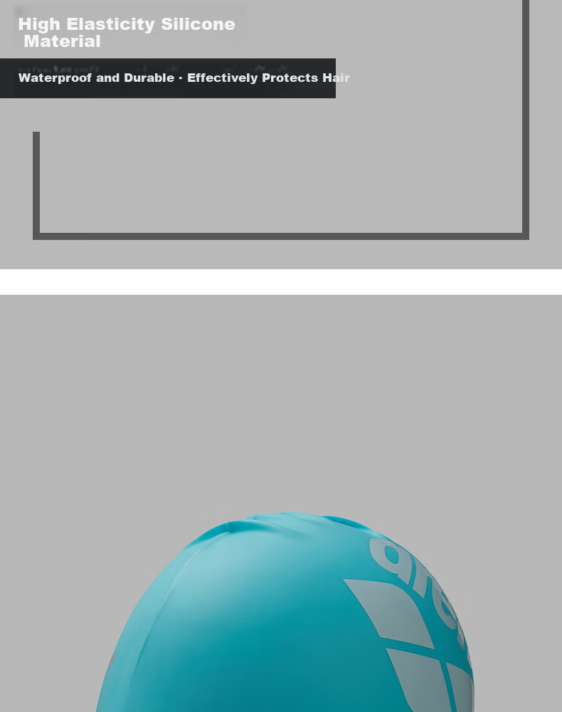 Arena Silicone Swim Cap High Elasticity Comfortable Ear Protection Waterproof Cute Printed Unisex Professional Training Swimming Cap 3