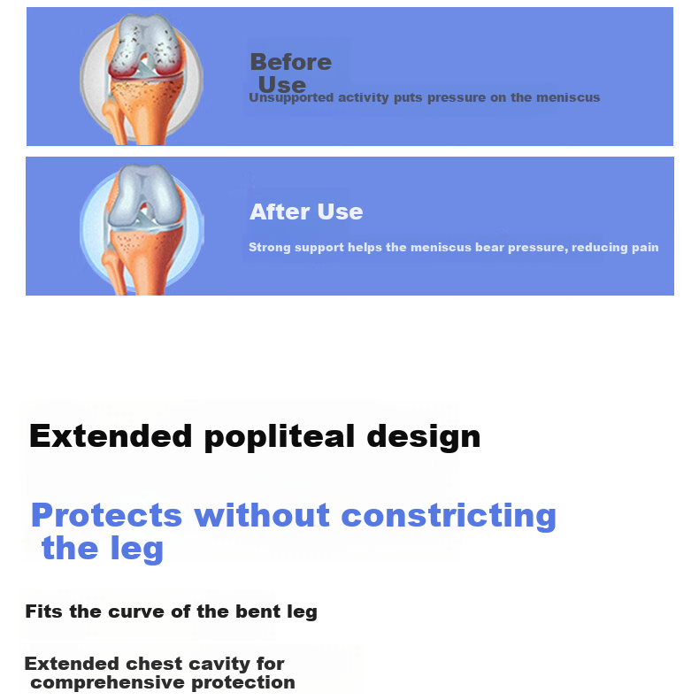 LI-NING Summer Knee Brace for Meniscus Injury, Sports Joint Support, Synovitis, Ligament Protection, Hiking, Basketball, Badminton, Running 7