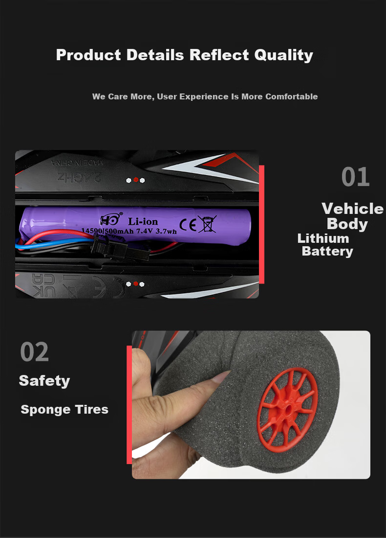 Aomengxing Remote Control Off-Road 4WD RC Professional Climbing Double-Sided Stunt Drift Car Boys Children's Day Gift 14