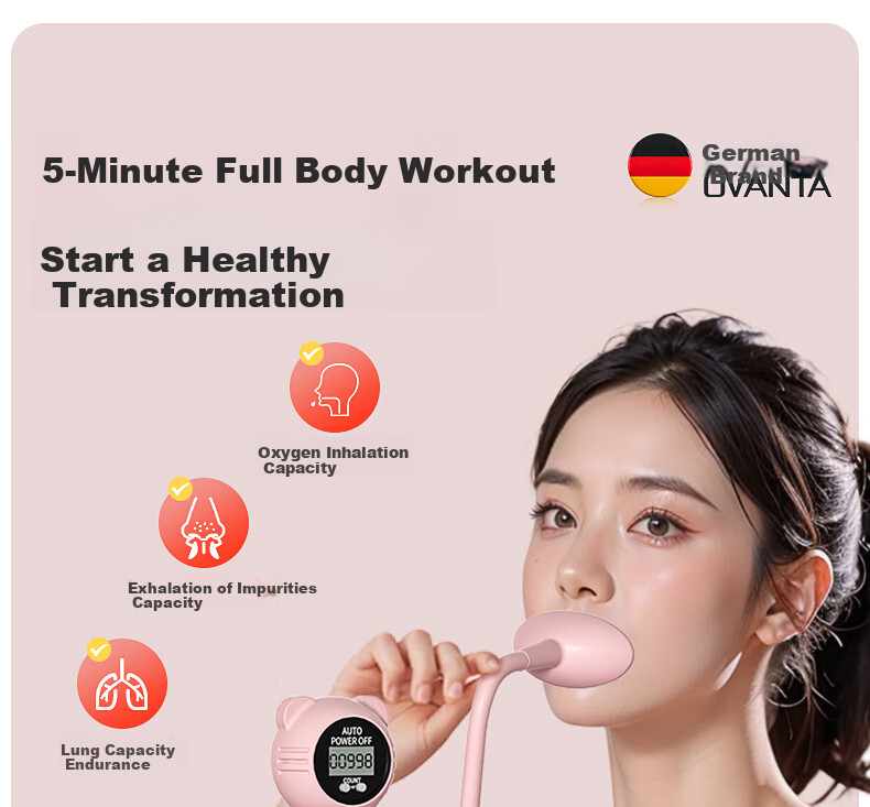 Oufanda Breathing Dumbbell Diaphragm Trainer Lung Capacity Abdominal Muscle Vest Pelvic Floor Slimming Face Core Workout Equipment 8