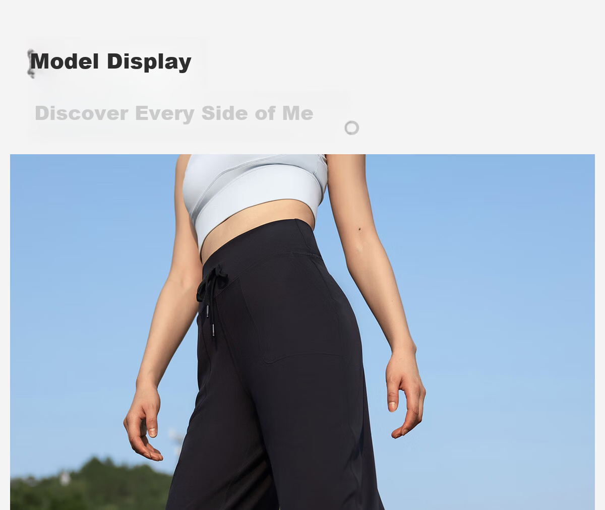 361° Yoga Pants Loose Fit 2025 New Sunscreen Straight Leg Long Pants Wide Leg Fitness Sports Pants for Women 17