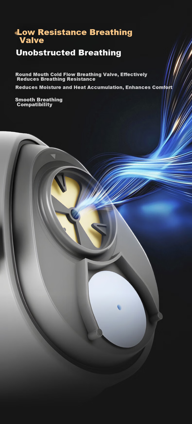 Henghui Dustproof Mask Industrial Heavy Dust Smoke Respirator Protective Silicone Mask for Coal Mining Grinding Renovation Spray Painting [1 Piece] DM15 8