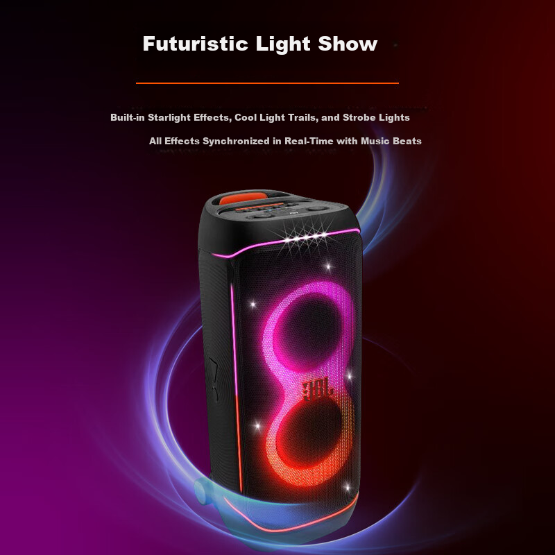 JBL PARTYBOX 720 Party Speaker Outdoor Bluetooth Portable KTV Smart Speaker High Power Music Rhythm Light Show Long Battery Life Speaker