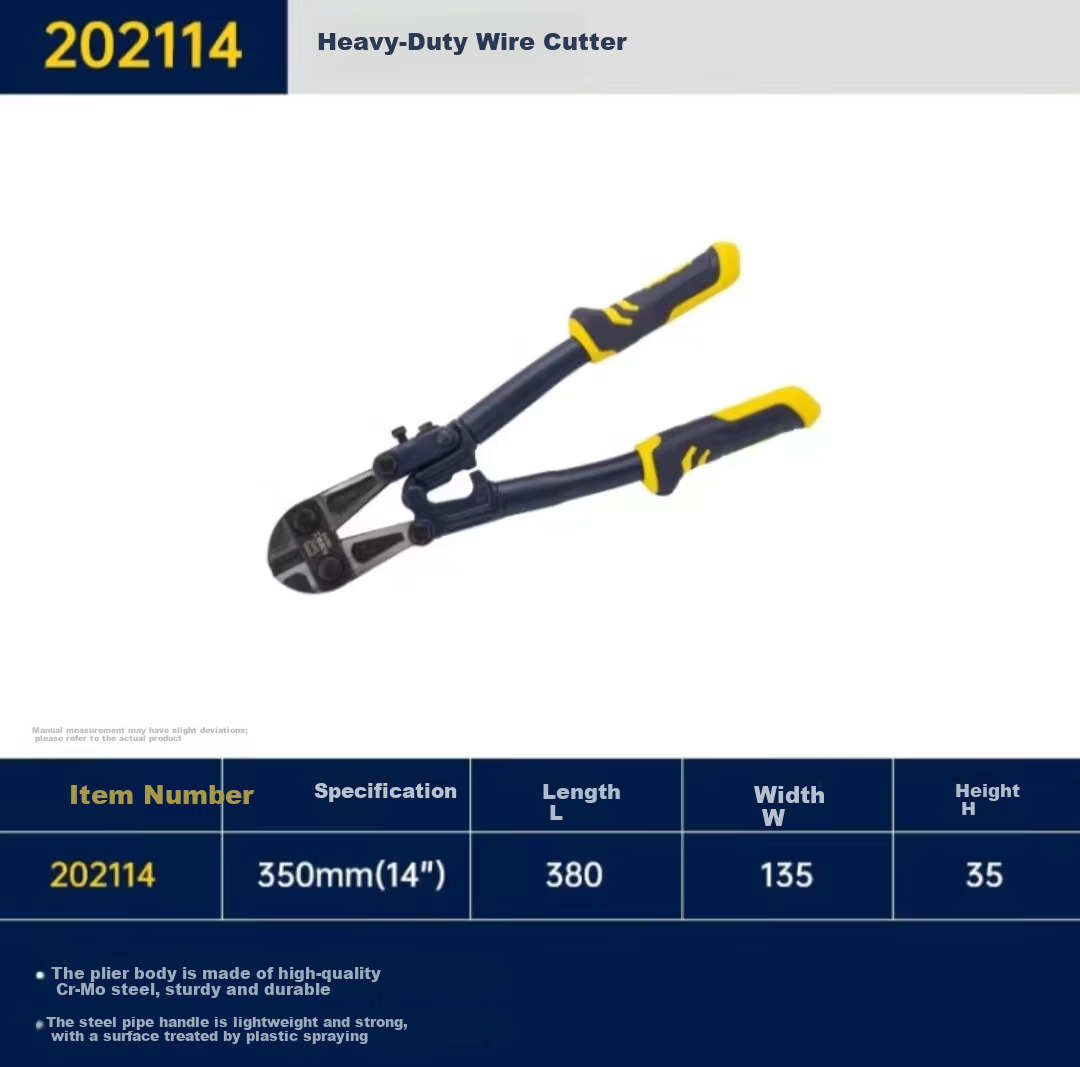 The Great Wall Multi-Functional Durable Heavy-Duty Wire Cutter Pliers 350mm 202114 6