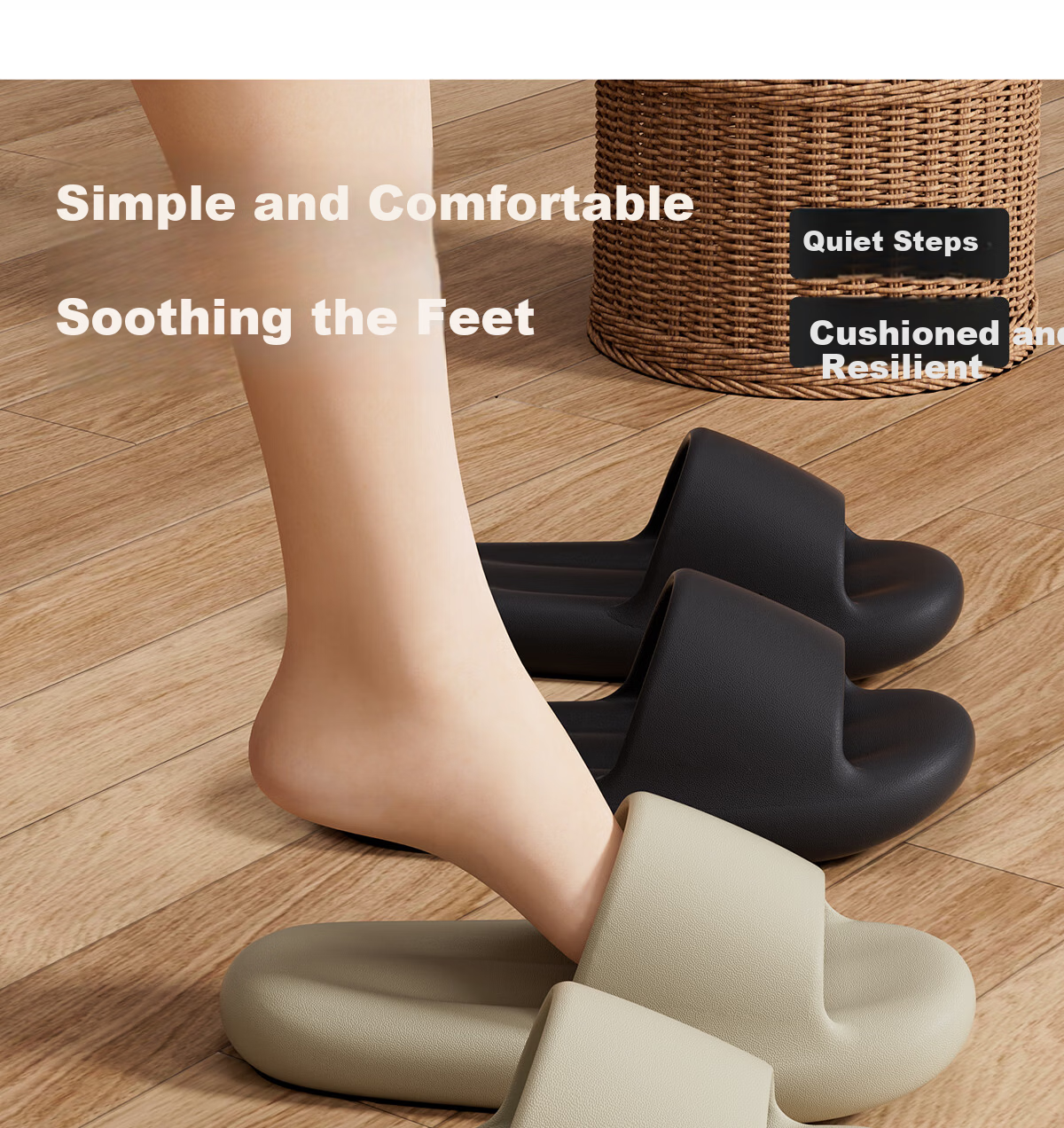 Lidani Couples Slippers 2026 Summer New Men's Home EVA Antibacterial Deodorant Non-slip Women's Sandals 1