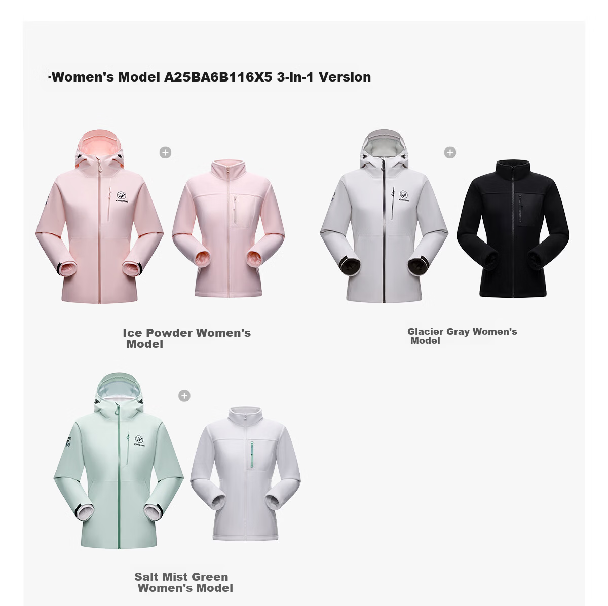Xiongmao [Yuke LT] Outdoor Lightweight Rain Jacket for Men And Women, Waterproof Windproof Mountaineering Coat for Men, 2XL 11