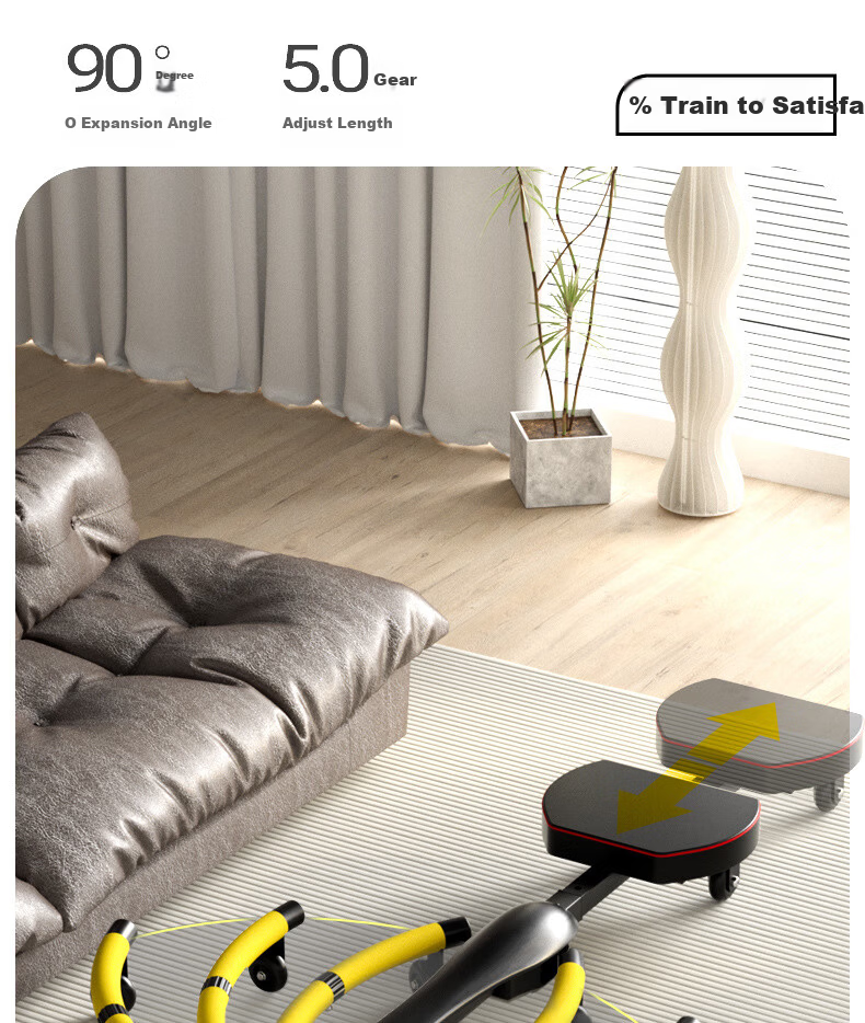 SMART VK Ab Wheel Dragonfly Automatic Rebound Abdominal Roller Lazy Weight Loss Waist Slimming Home Fitness Equipment 5